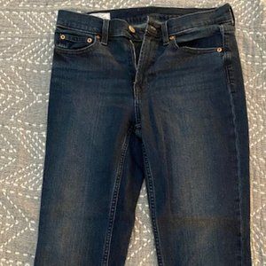 Mid Rise Vintage Slim Jeans